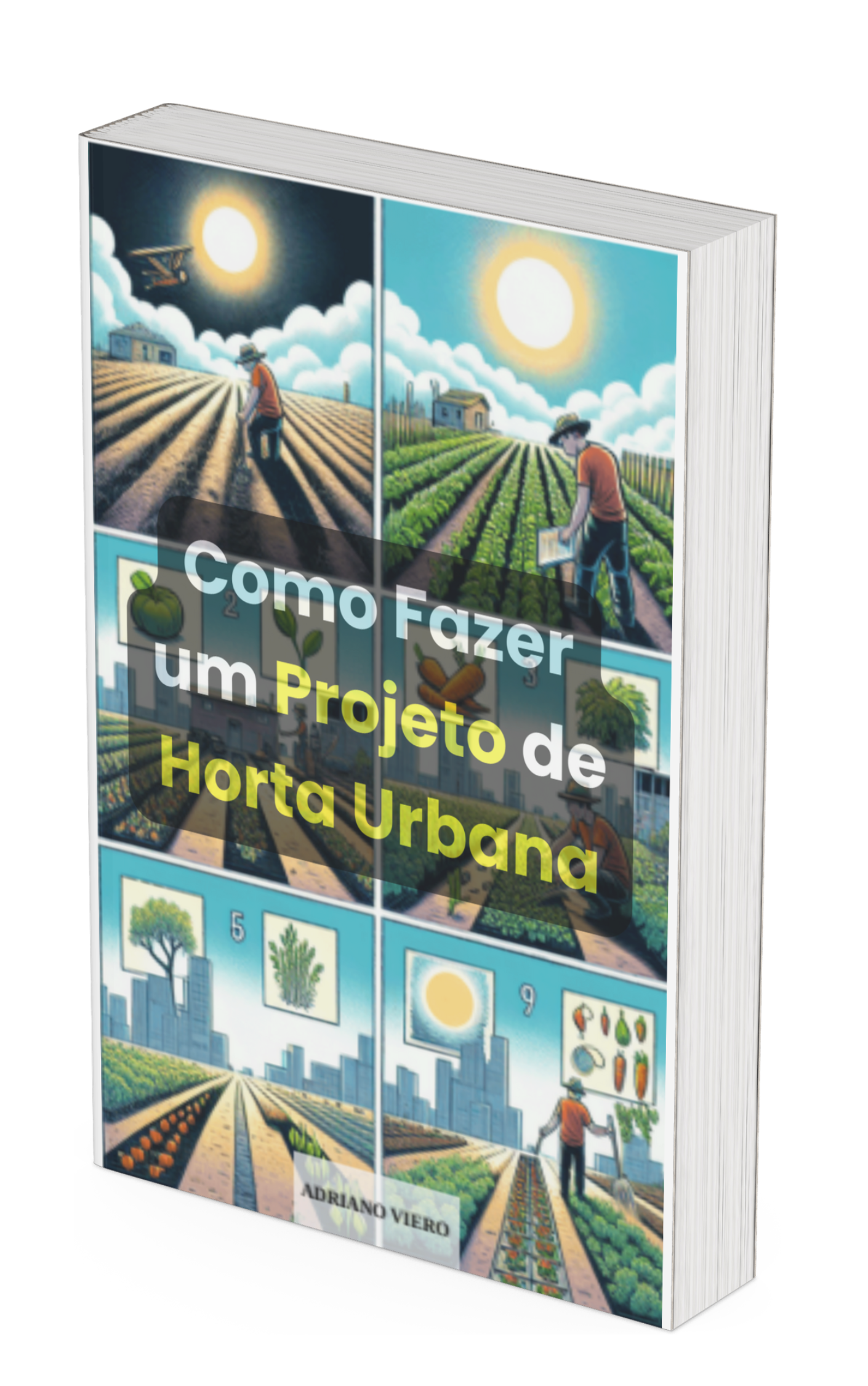 capa como fazer uma horta urbana