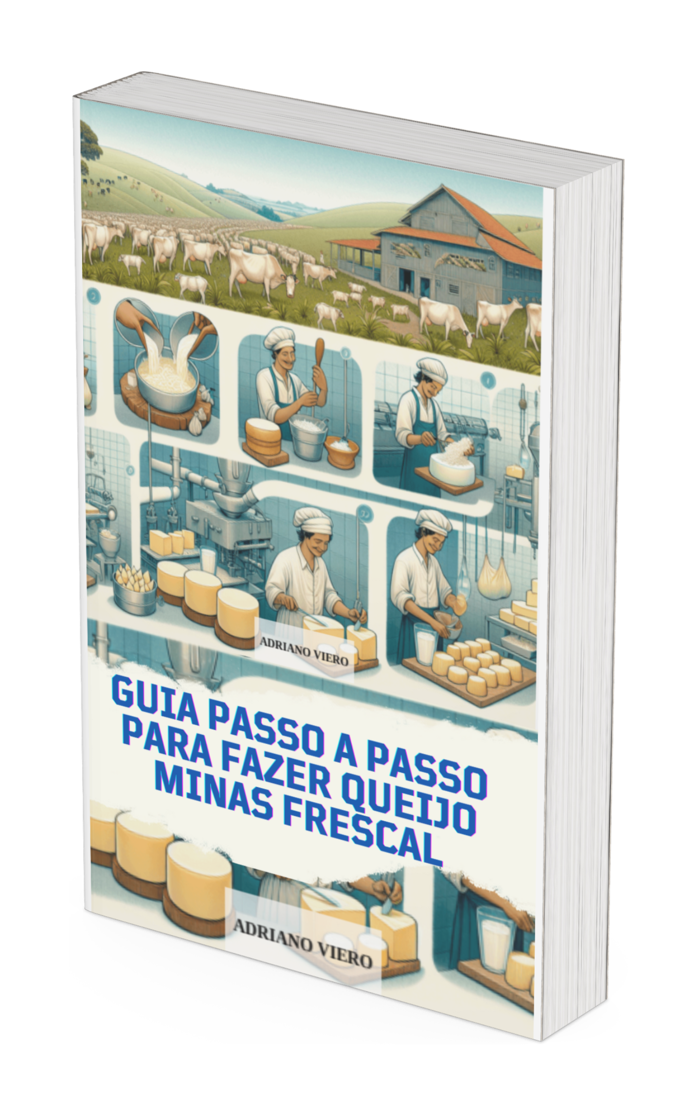 capa guia de fazer queijo